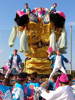 愛媛東予 香川県坂出地方 頼もしく 地方祭山車 太鼓台ミニチュア17